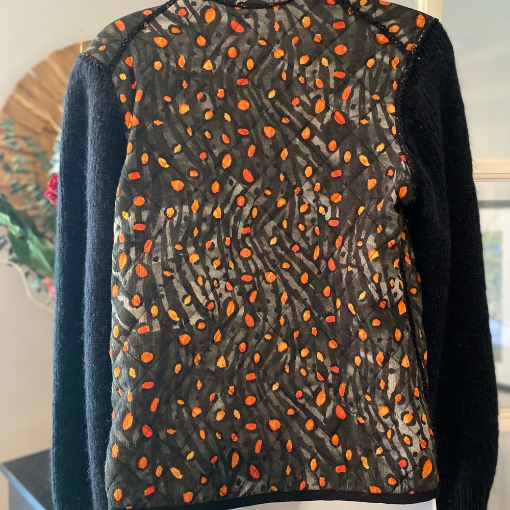 Anthropologie BL-NK Quilted Alyxa Sweater Jacket XS NWOT - Picture 11 of 14